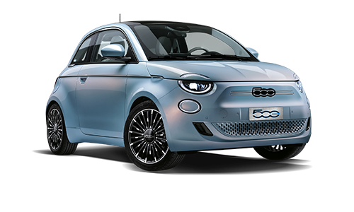 Design modelu Fiat 500 «La Prima» Samochód elektryczny Fiat