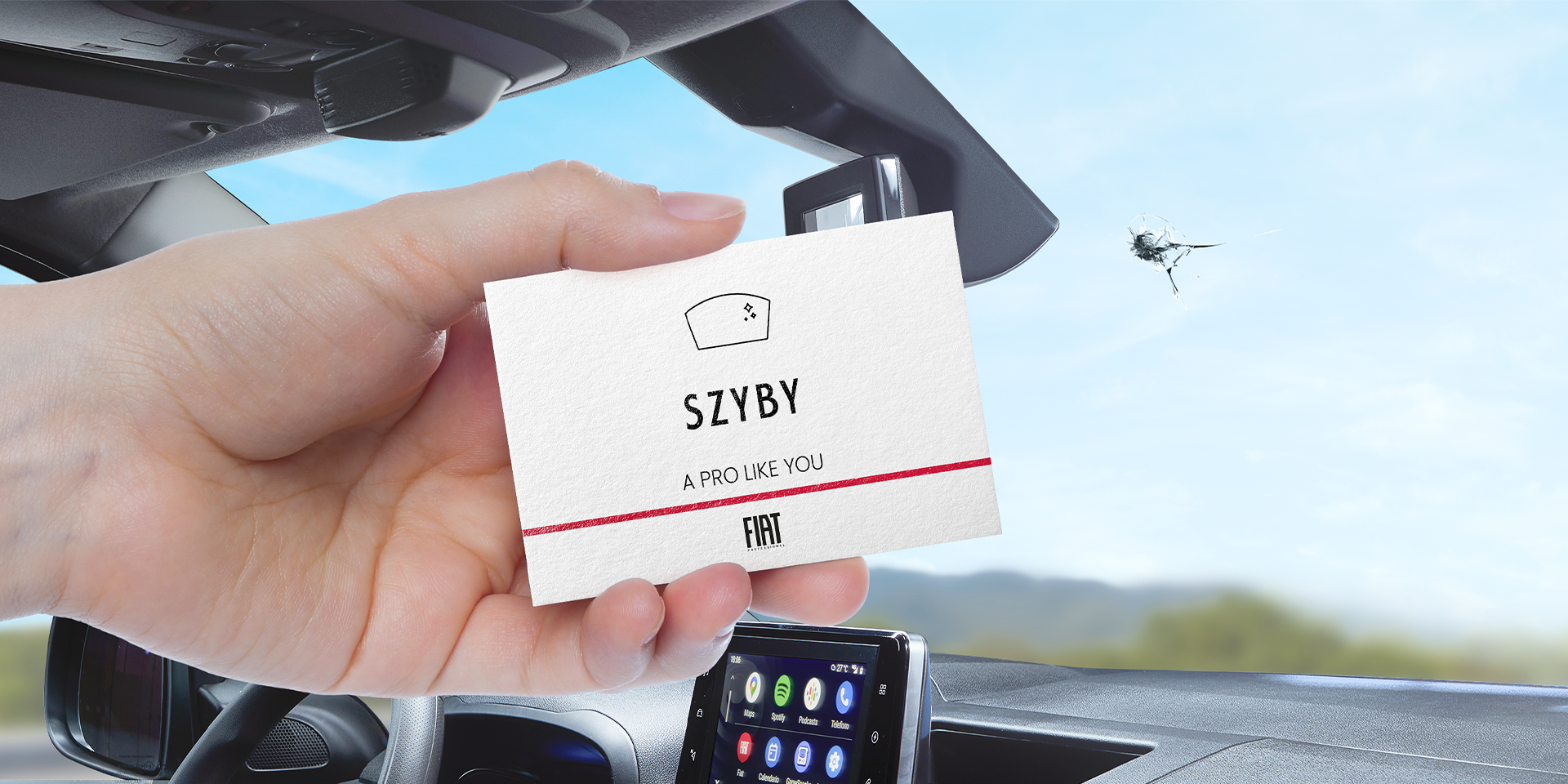 Naprawa szyb Fiat Professional